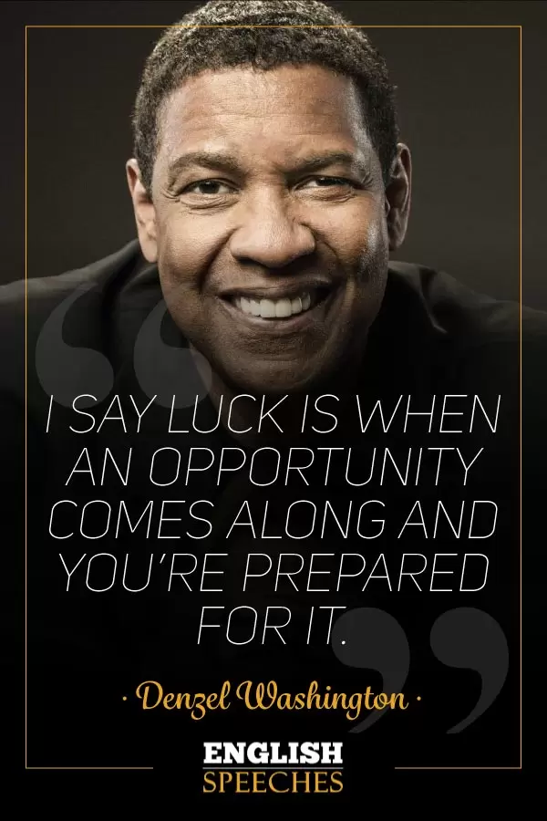 Denzel Washington Quote