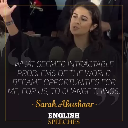 Sarah Abushaar Quote