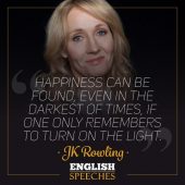 JK Rowling Speech: The Benefits Of Failure - English Speeches