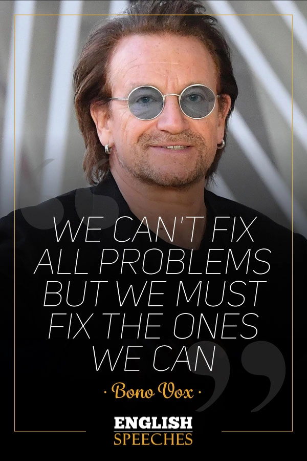 Bono U2 Quote