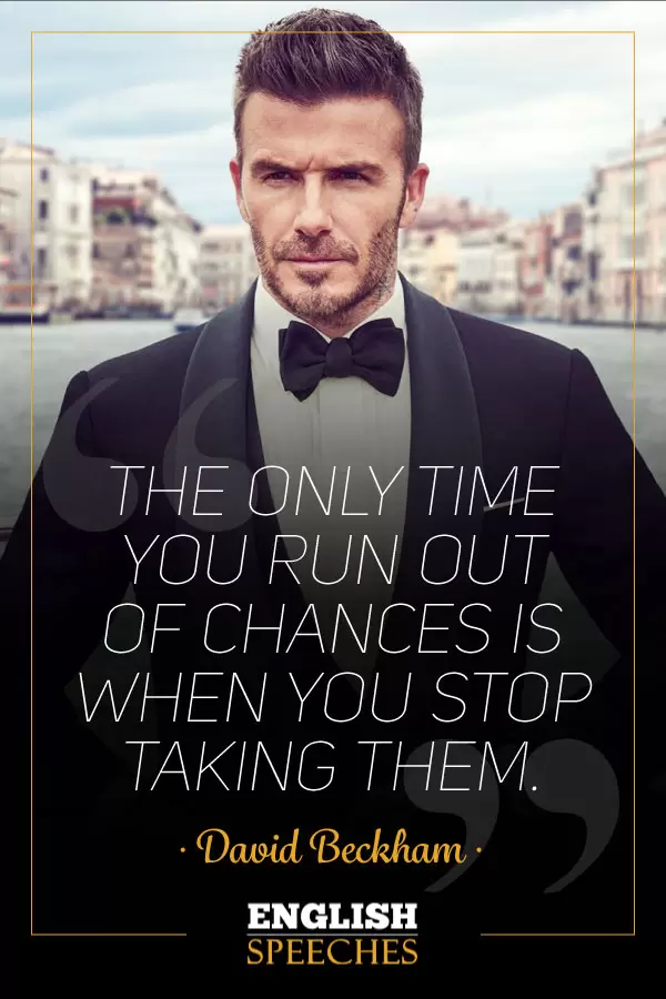 David Beckham Quote