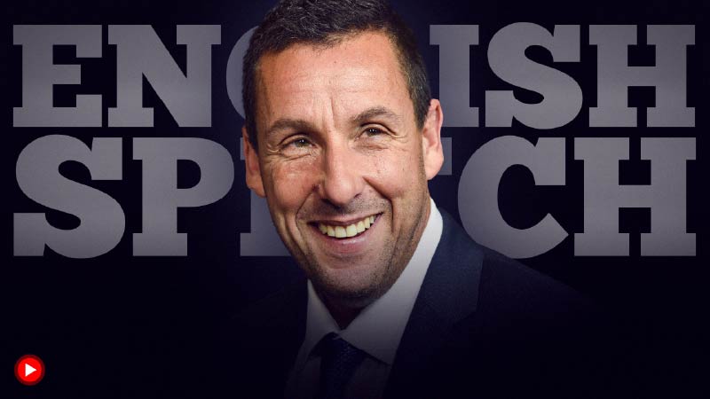 Adam Sandler: NYU Speech