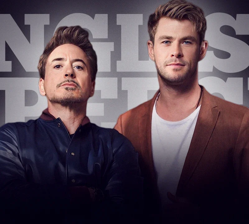 Robert Downey Jr. and Chris Hemsworth: Walk of Fame