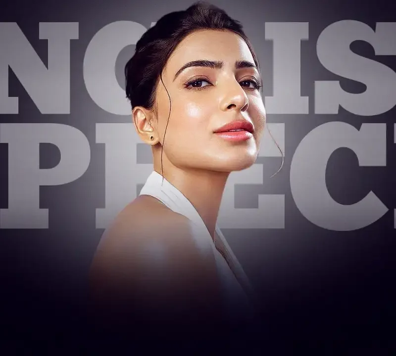 Portrait of a woman in front of the words "ENGLISH SPEECH" in bold letters.